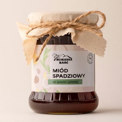 Czapeczka bawełniana na słoik